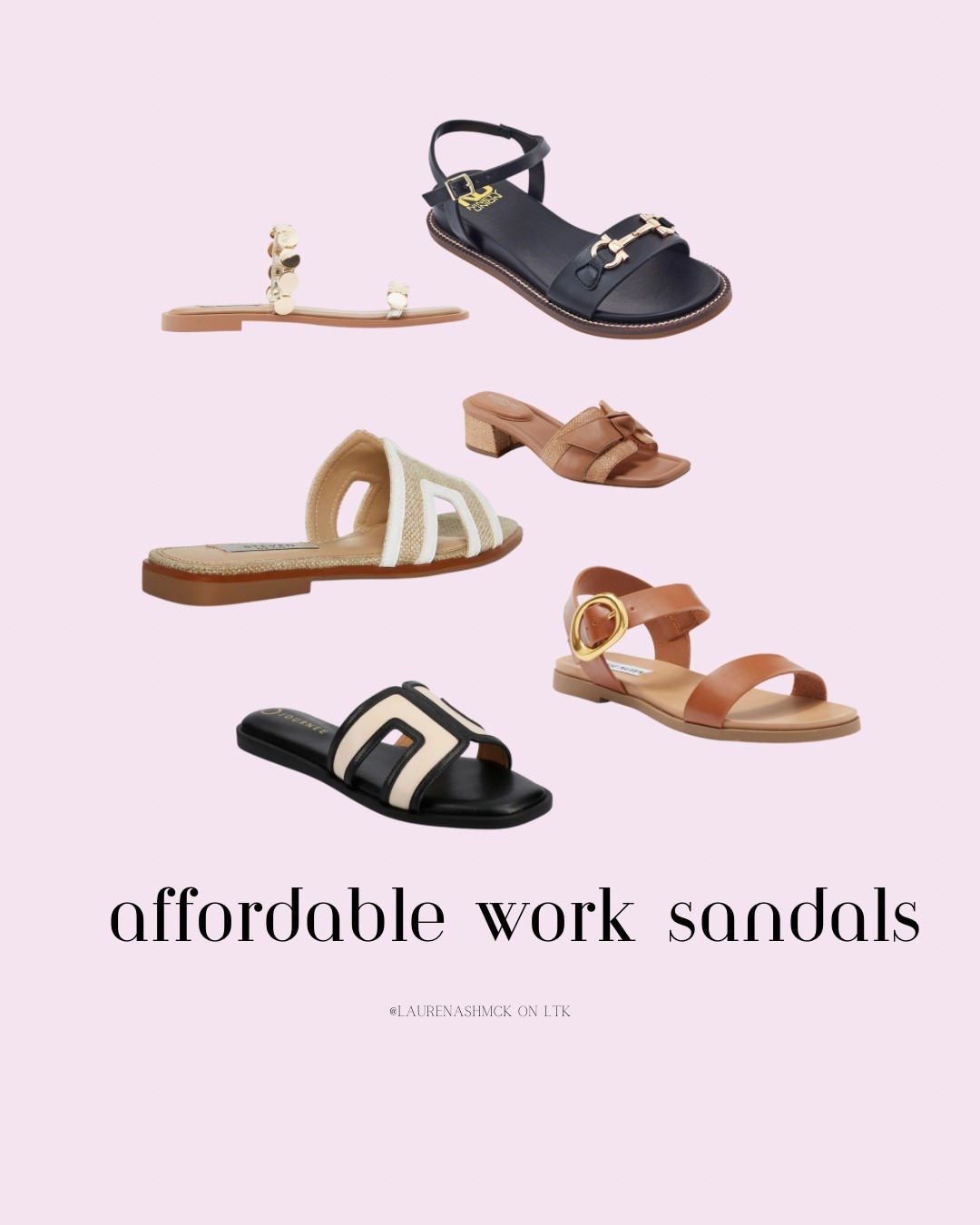 I LOVE the idea of a cutie work sandal 🤩✨

#LTKStyleTip #LTKFindsUnder50 #LTKBeauty