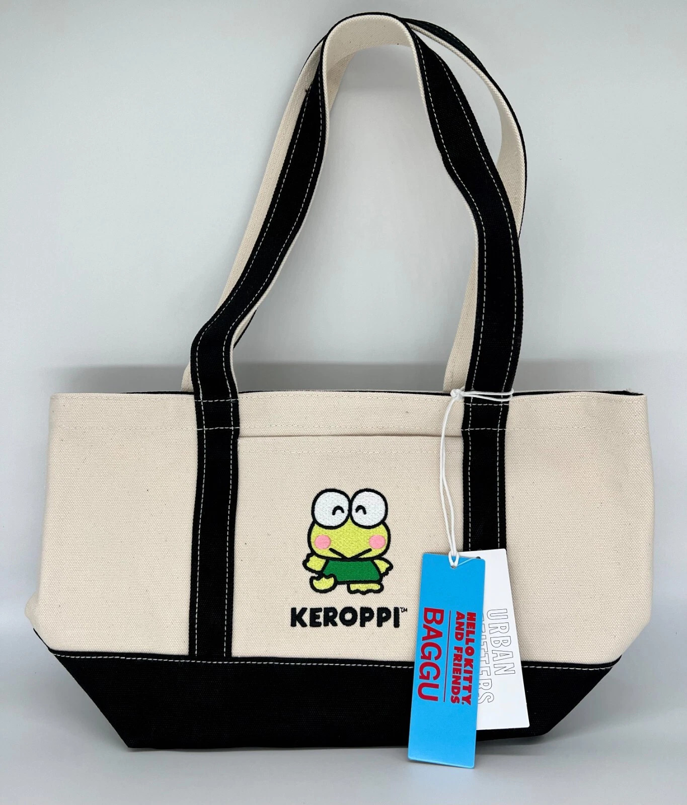 NWT Baggu Hello Kitty Keropi Small Heavyweight Canvas Tote  | eBay | eBay US