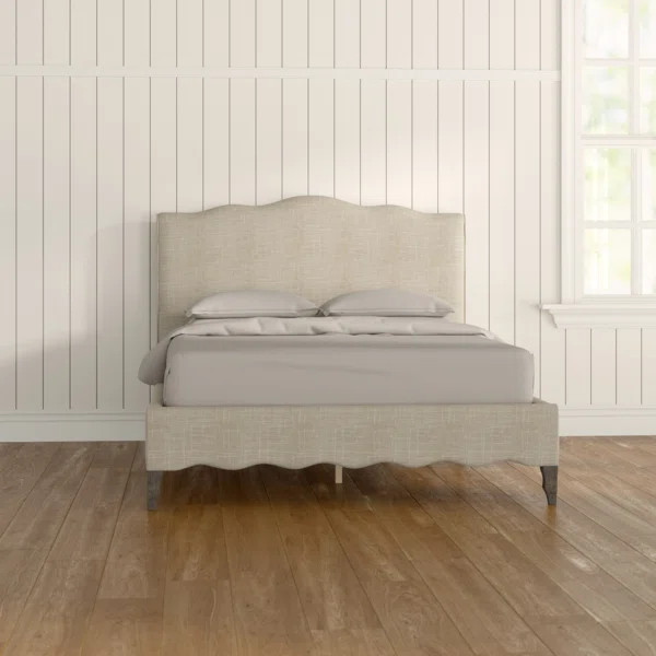 Montcalm Upholstered Low Profile Sleigh Bed | Wayfair North America