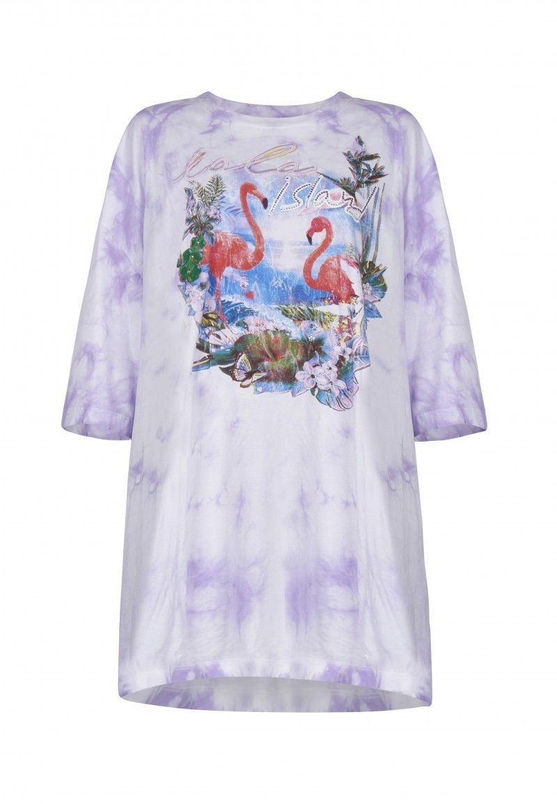 T-Shirt Laneye, Lilac Batic | lalaberlin DE