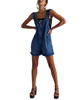 Women's We The Free Square Neck Jude Shortalls | Macy's