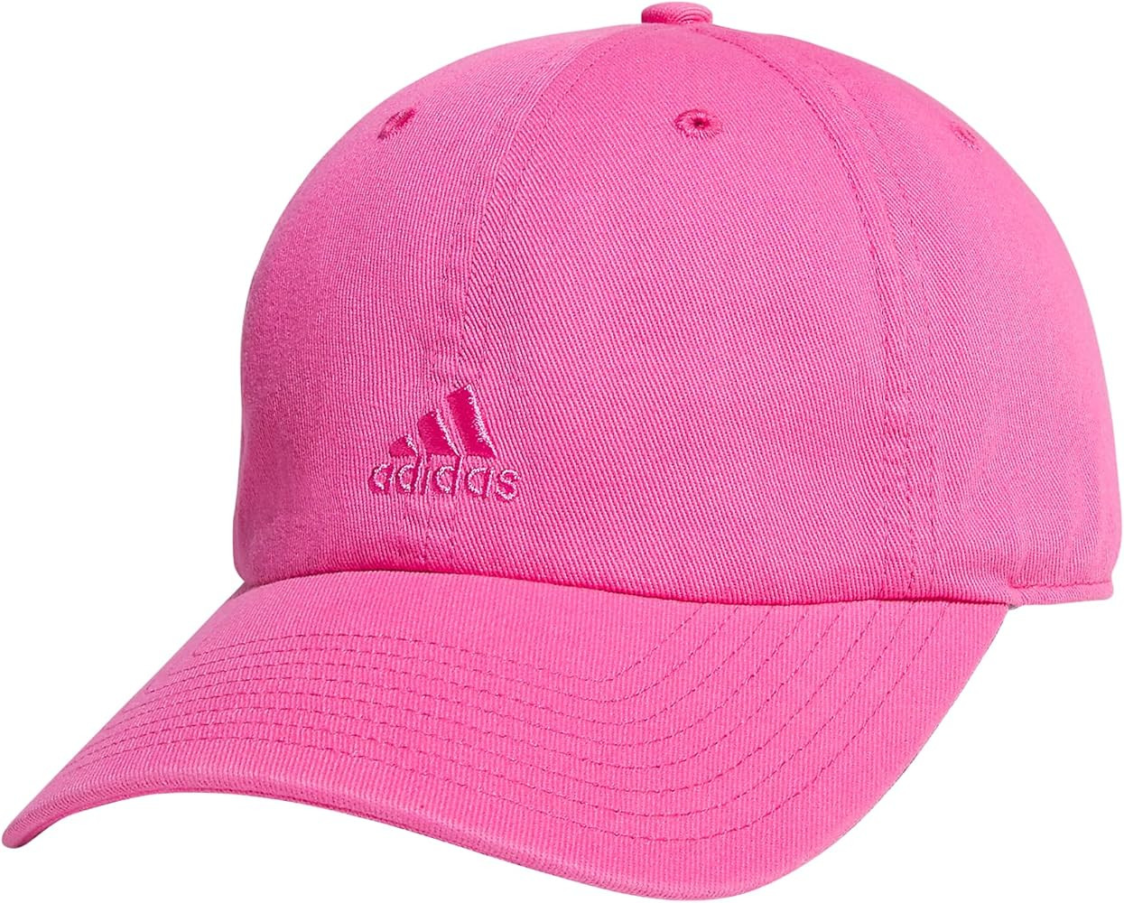 adidas Women's Saturday Hat, relaxed fit athletic adjustable cotton baseball cap | Amazon (US)