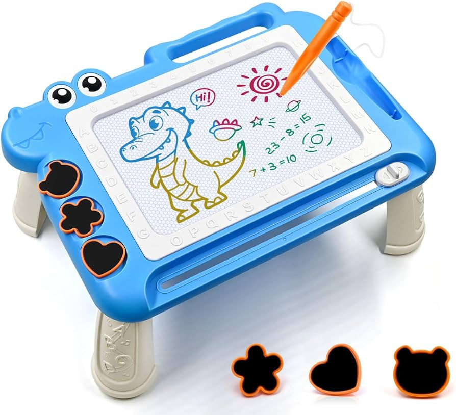 AiTuiTui Magnetic Drawing Board Toddler Toys with Legs for Girls Boys, Color Sketch Writing Scrib... | Amazon (US)