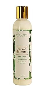 Alodia Nourish & Hydrate Crème Shampoo, Low Lather, with Avocado and Peppermint Oil to Restore Moist | Amazon (US)
