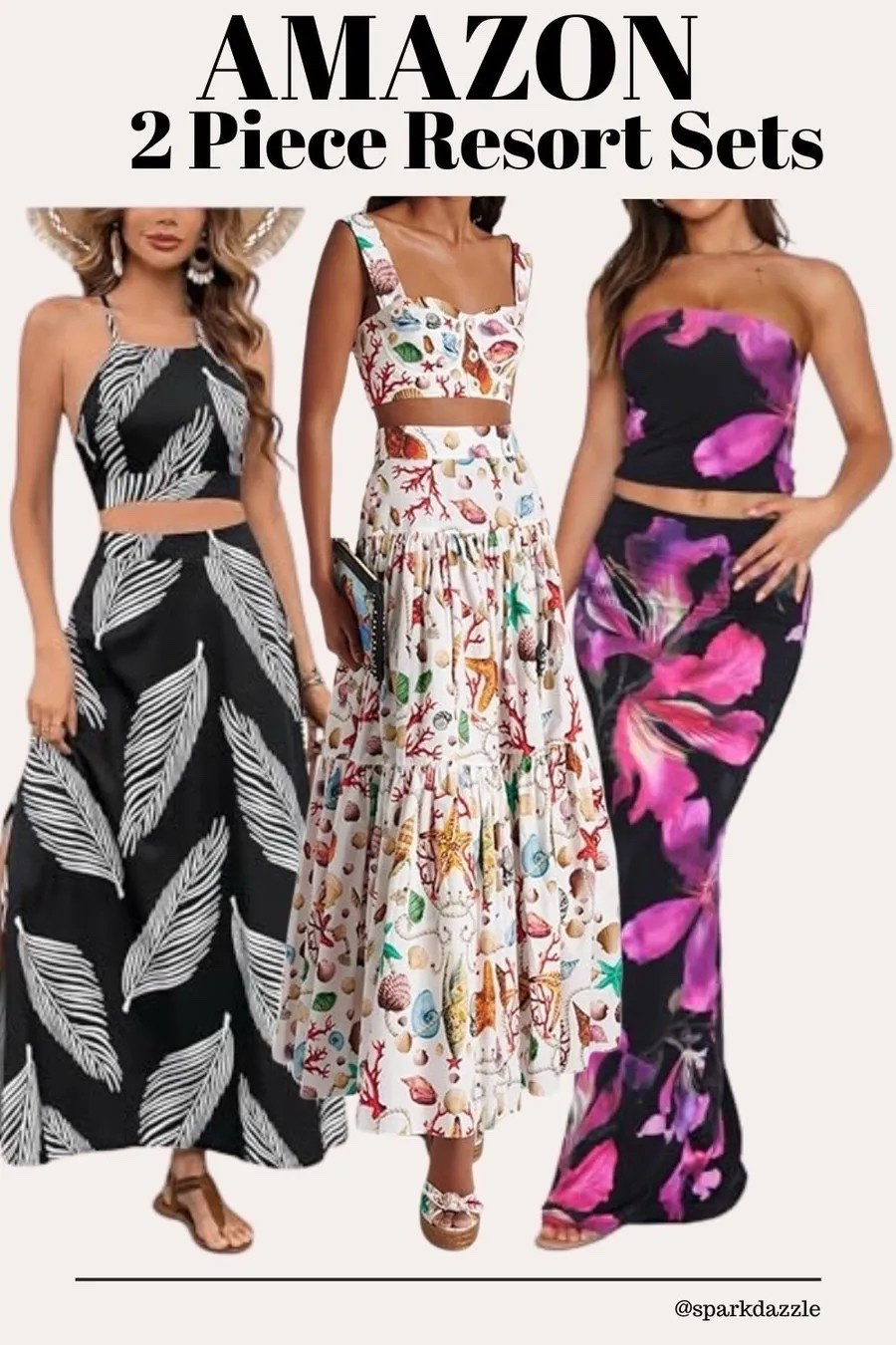 Amazon 2 Piece Resort Sets for Your Next Getaway! Lightweight, flowy, and effortless—these Amazon resort dresses are perfect for vacations, beach dinners, cruises, and summer nights. From bold prints to flattering silhouettes, these styles pack easily, feel comfortable, and look polished whether you’re strolling a resort, heading to dinner, or exploring on vacation. Easy throw-on dresses that still feel chic and put together. #amazonfashion #resortwear #vacationdresses #summerdress #beachdress #cruisewear #vacationoutfit #amazonfinds #resortstyle #summerfashion #womensfashion #travelstyle Spring Break vacay Wearing a small. Summer Outfits Beach resort wear inspo Beach resort outfit inspo Beach resort wear outfit inspo #amazon #amazonfashion #amazonfashionfinds #amazonfinds #amazondress #amazonspring #amazonspringoutfits #amazonspringfashion #amazonfashionspring #spring #springdresses #springdress #springweddingguestdress #springoutfits #springfashion #springstyle #vacay #easterdress #easteroutfit #vacationdress #vacation #vacationoutfits #dresses #dress #maxidresses
