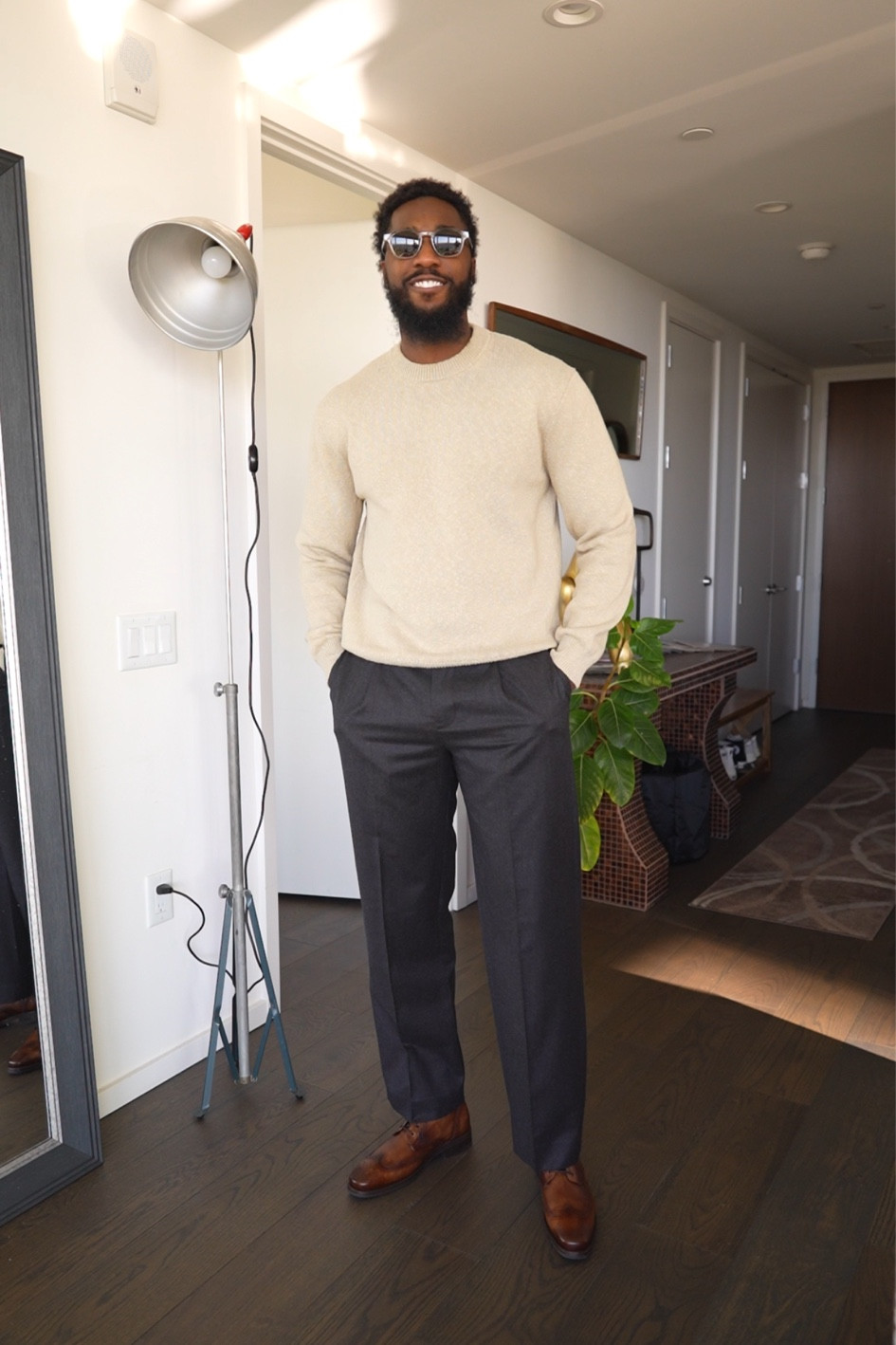 Thanksgiving Sweater Outfit #5. Links to all pieces down below ⬇️! 

#LTKStyleTip #LTKMens #LTKGiftGuide