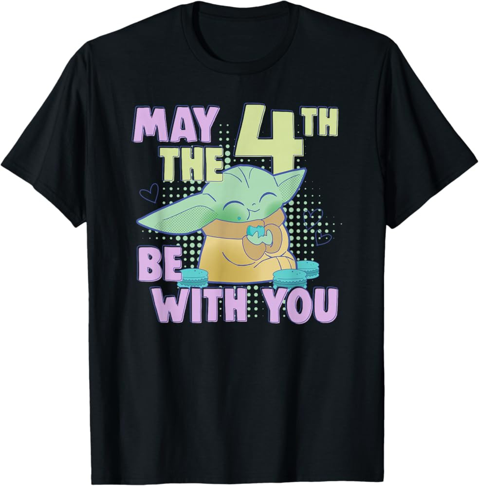 The Mandalorian May The 4th Be With You Grogu T-Shirt | Amazon (US)