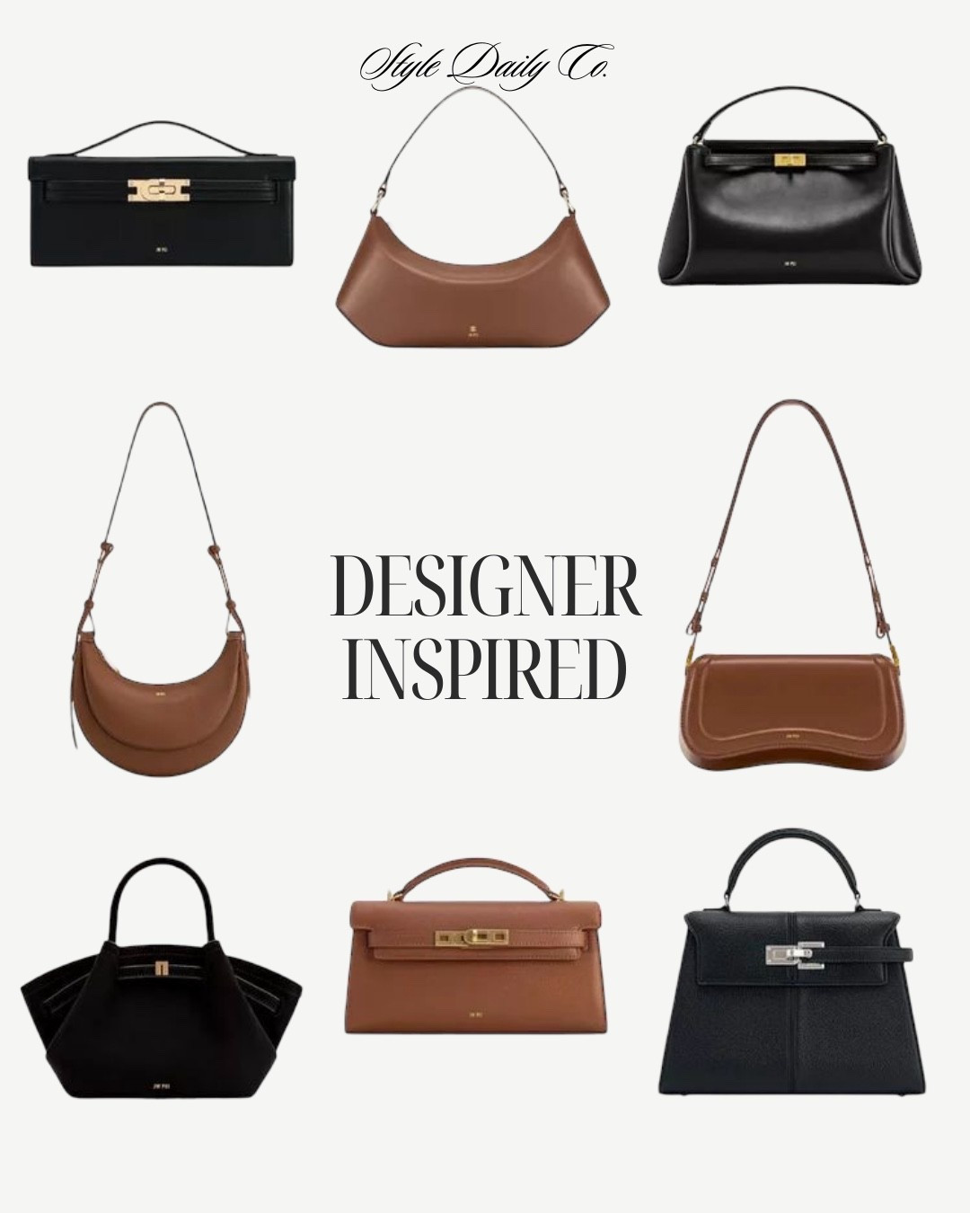 DESIGNER-INSPIRED HANDBAGS IN TIMELESS NEUTRALS! These designer-inspired handbags feature classic silhouettes and rich neutral tones that feel polished and enduring. Each style is thoughtfully structured to elevate everyday outfits while remaining versatile enough for year-round wear. A refined way to achieve a luxury look without the designer price point. #Amazon #TheHillaryStyle #DesignerInspiredBags #NeutralHandbags #EverydayLuxury #ClassicStyle #TimelessFashion #ElevatedAccessories #LuxuryForLess #LTK 

#LTKootd #LTKU