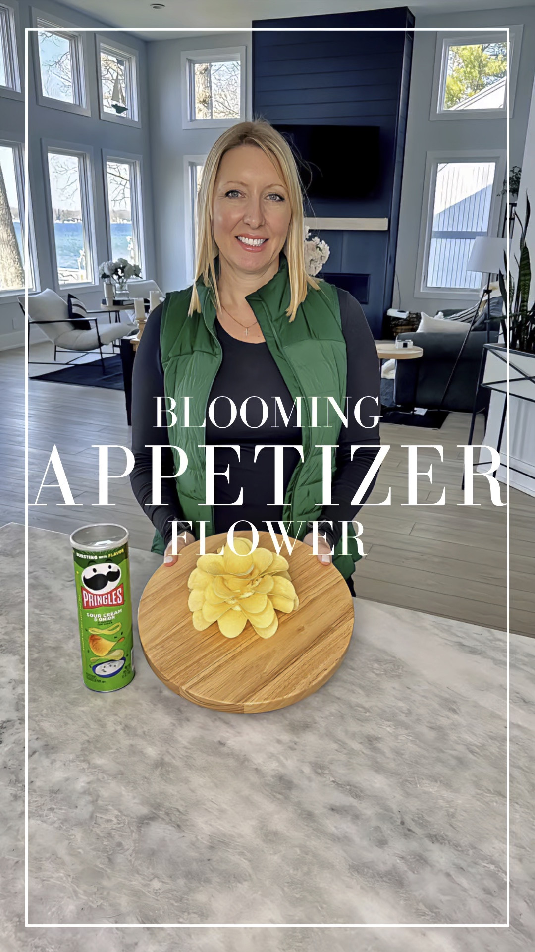 Savor the Bloom: Pringles and Boursin Cheese Unite in a Delectable Appetizer!

Looking for a unique and delicious appetizer to elevate your next gathering? Look no further than the delightful combination of Pringles and Boursin cheese, creating a blooming flower that not only captivates the eyes but also tantalizes the taste buds.
Thank you @convinoboard for this fabulous idea! 🌸 
Ingredients:
- Pringles (flavor of your choice)
- Boursin cheese (garlic and herbs)
- Optional: Cherry tomatoes for the center

Instructions:

Title: "Savor the Bloom: Pringles and Boursin Cheese Unite in a Delectable Appetizer!"

Looking for a unique and delicious appetizer to elevate your next gathering? Look no further than the delightful combination of Pringles and Boursin cheese, creating a blooming flower that not only captivates the eyes but also tantalizes the taste buds.

Ingredients:
- Pringles (original flavor)
- Boursin cheese (garlic and herbs)
- Fresh herbs (chives or parsley for garnish)
- Optional: Cherry tomatoes for the center

Serve and Enjoy:
   Present your Pringles and Boursin blooming flower to your guests and watch their faces light up with delight. This appetizer not only looks impressive but offers a harmonious blend of textures and flavors that will leave everyone craving more. Whether you're hosting a party or simply want to indulge in a creative snack, the Pringles and Boursin blooming flower appetizer is a surefire way to make a lasting impression. Give it a try and let the culinary blossoms unfold at your next gathering

#LTKparties #LTKhome #LTKVideo