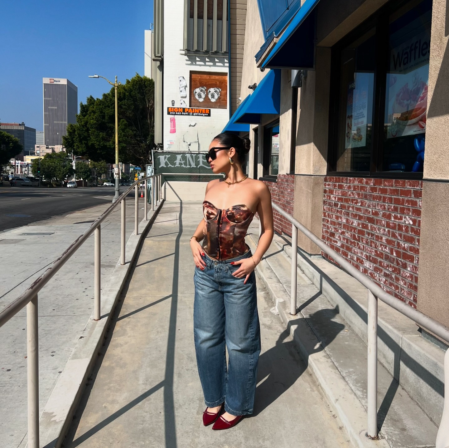 he don’t want no sexyy red, he want a proverbs 31 ‼️

barrel jeans @agjeans (size up!)
emma slingback flats @francosarto (size up!)