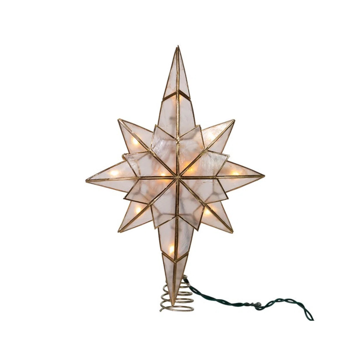 Capiz Star Tree Topper | Wayfair North America
