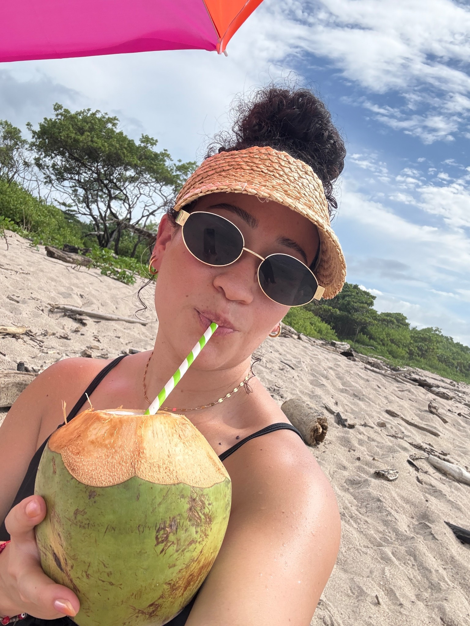 Sun visor and glasses! 

#LTKStyleTip #LTKFindsUnder50 #LTKTravel