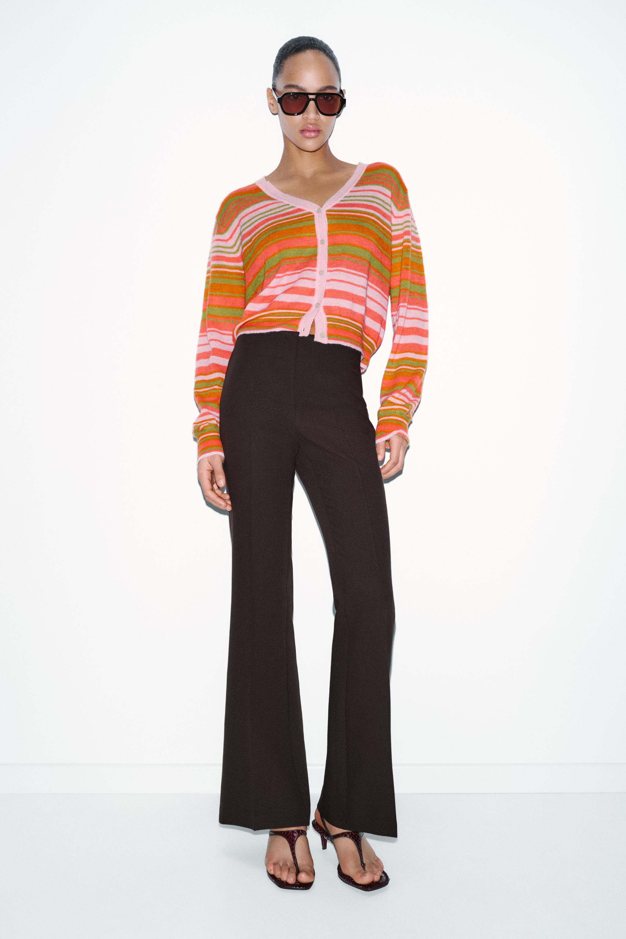 STRIPED CARDIGAN | Zara US