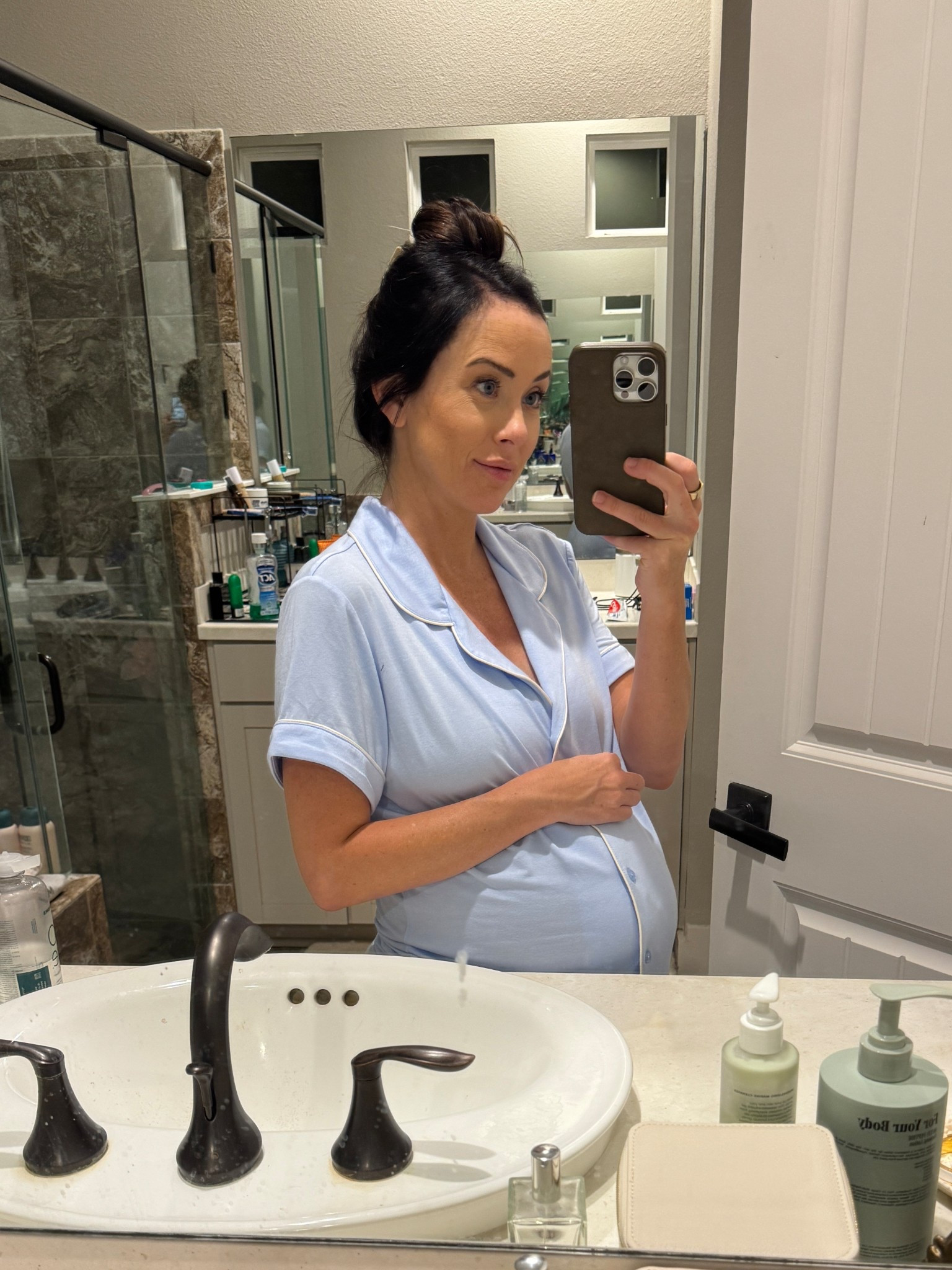 Soft pajama set, blue pajama set, baby boy mom pajamas 

#LTKFindsUnder100