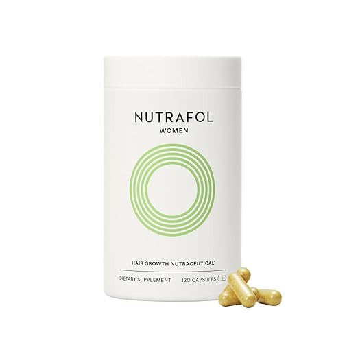 Nutrafol Women's Hair Growth Supplements, Ages 18-44, Clinically Proven for Visibly Thicker and S... | Amazon (US)
