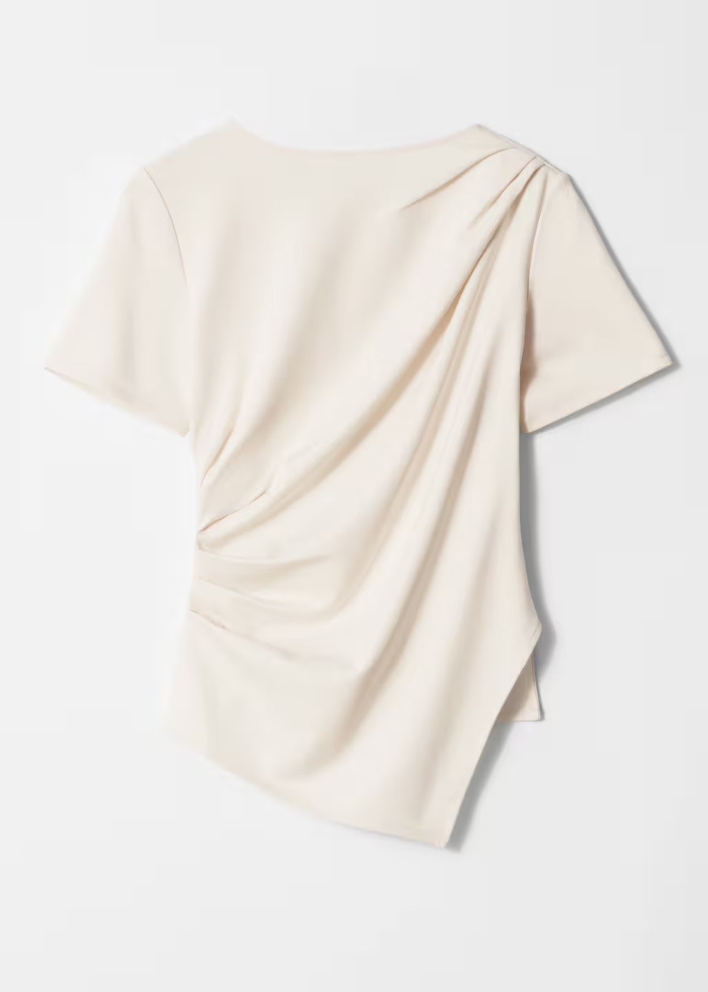 Draped Asymmetric T-shirt | & Other Stories UK