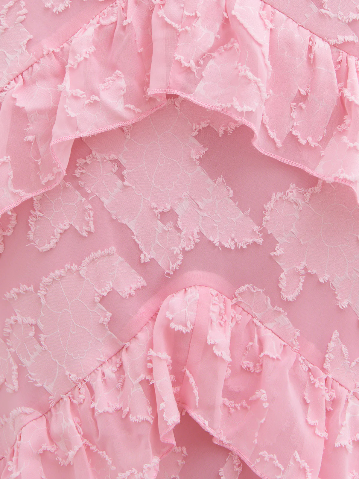 Novie Ruffle Maxi Dress | Pretty Lavish (UK)