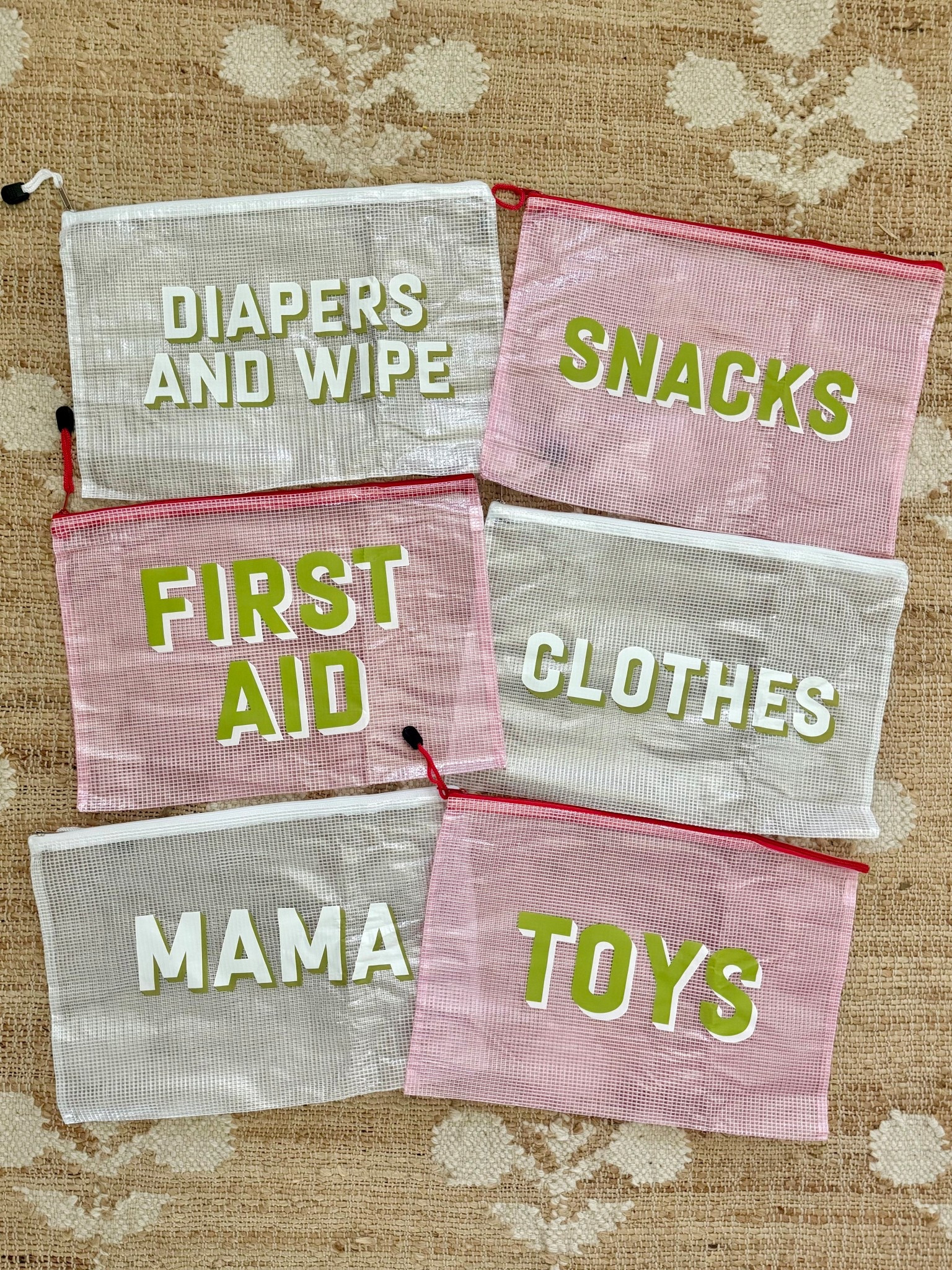 Love these simple zippered pouches from Amazon prime, for all the daily mom and kid needs! 🩷🤍💚

#LTKdayinmylife #LTKKids #LTKmomlife