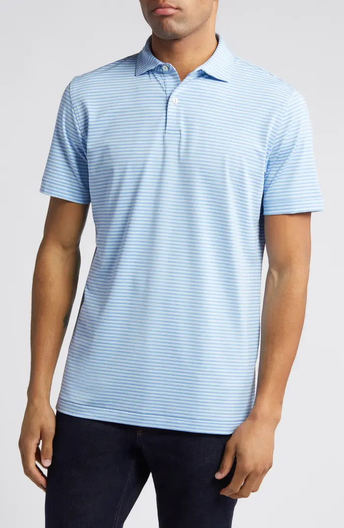Sawyer Stripe Performance Golf Polo | Nordstrom