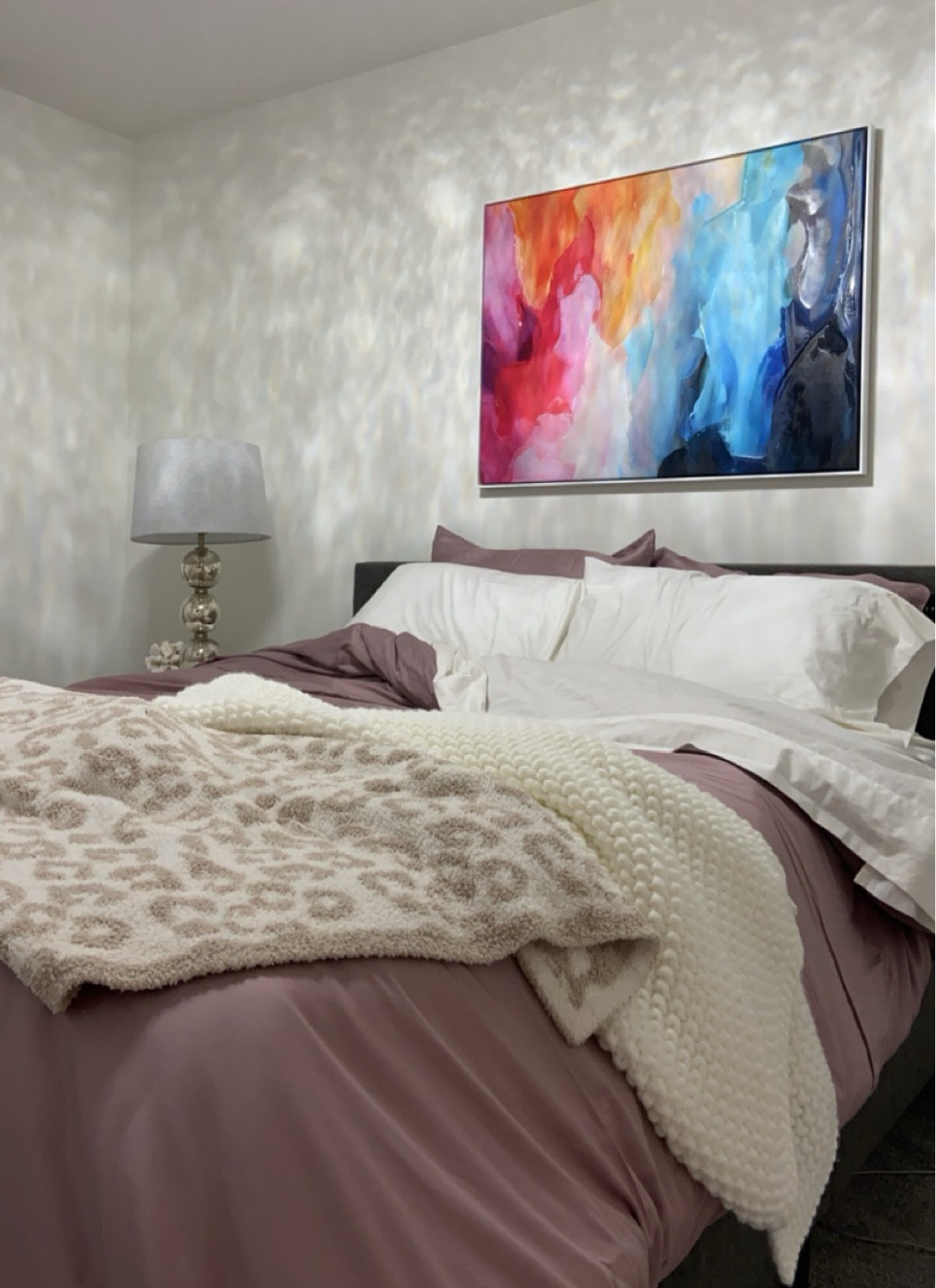 Cozy feminine bedding + bedroom decor 🩷

#LTKFamily #LTKHome #LTKStyleTip