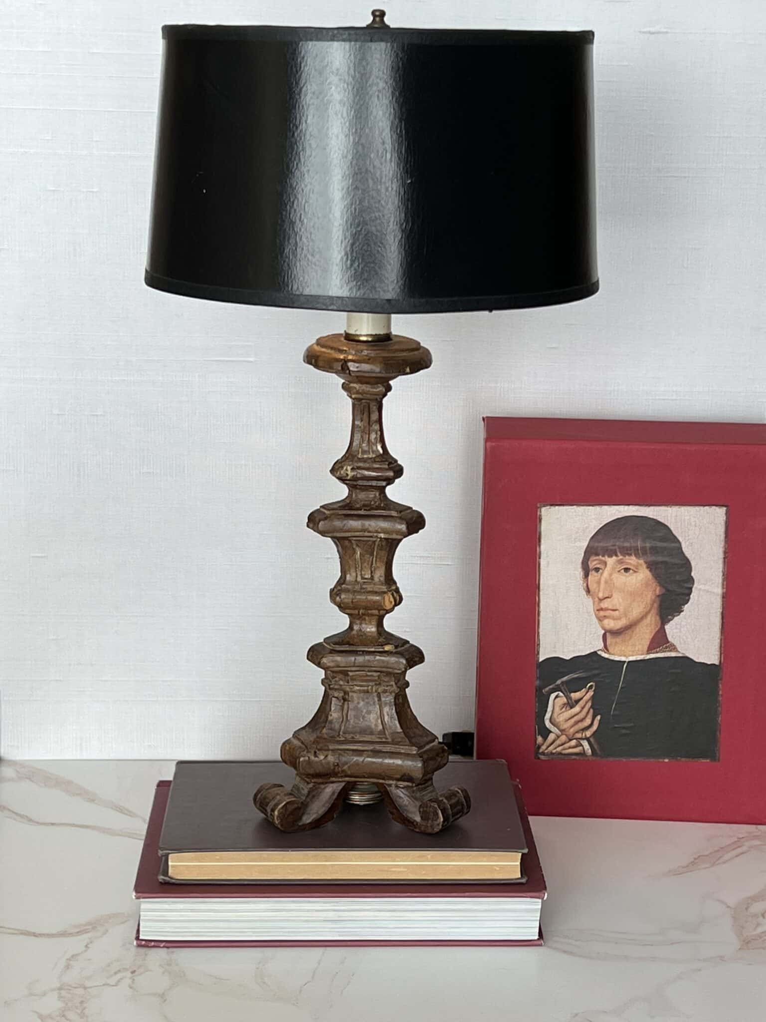 Rustic Chic Wood Accent Lamp | Vintage Keepers