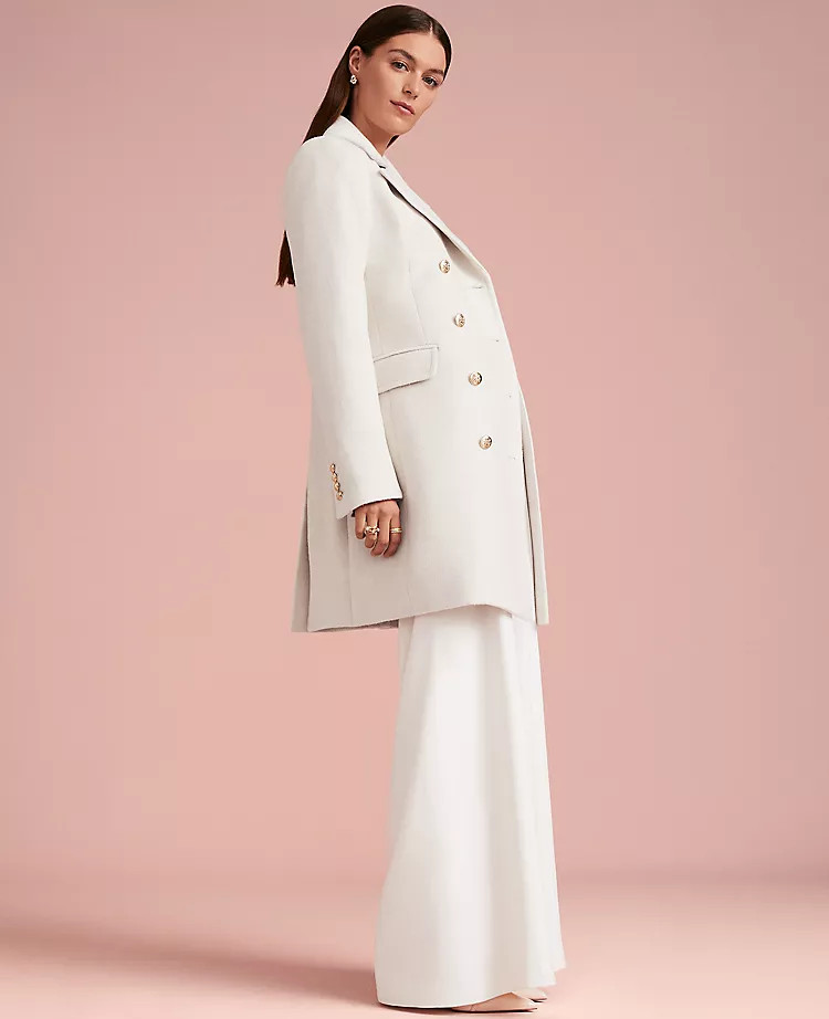 Notch Collar Coat | Ann Taylor