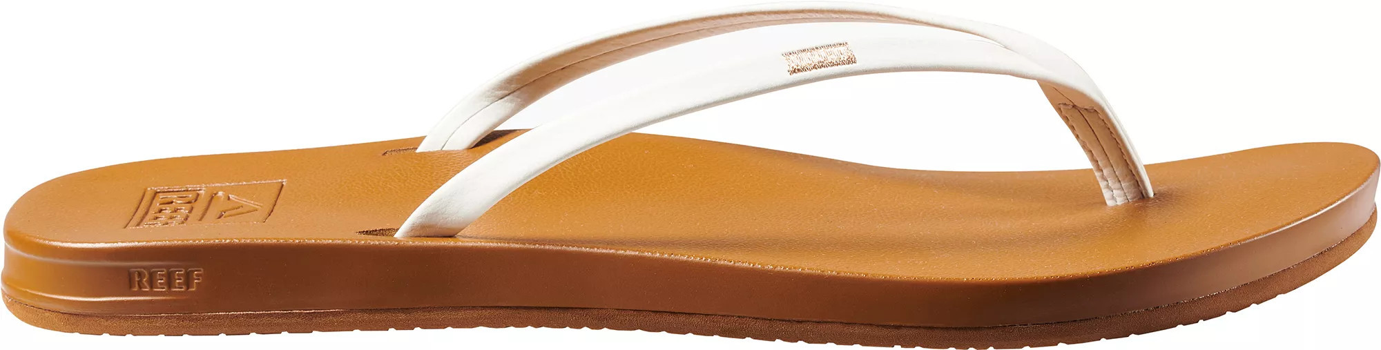 Reef Women's Cushion Slim Flip Flops, Gold | DICK'S Sporting Goods