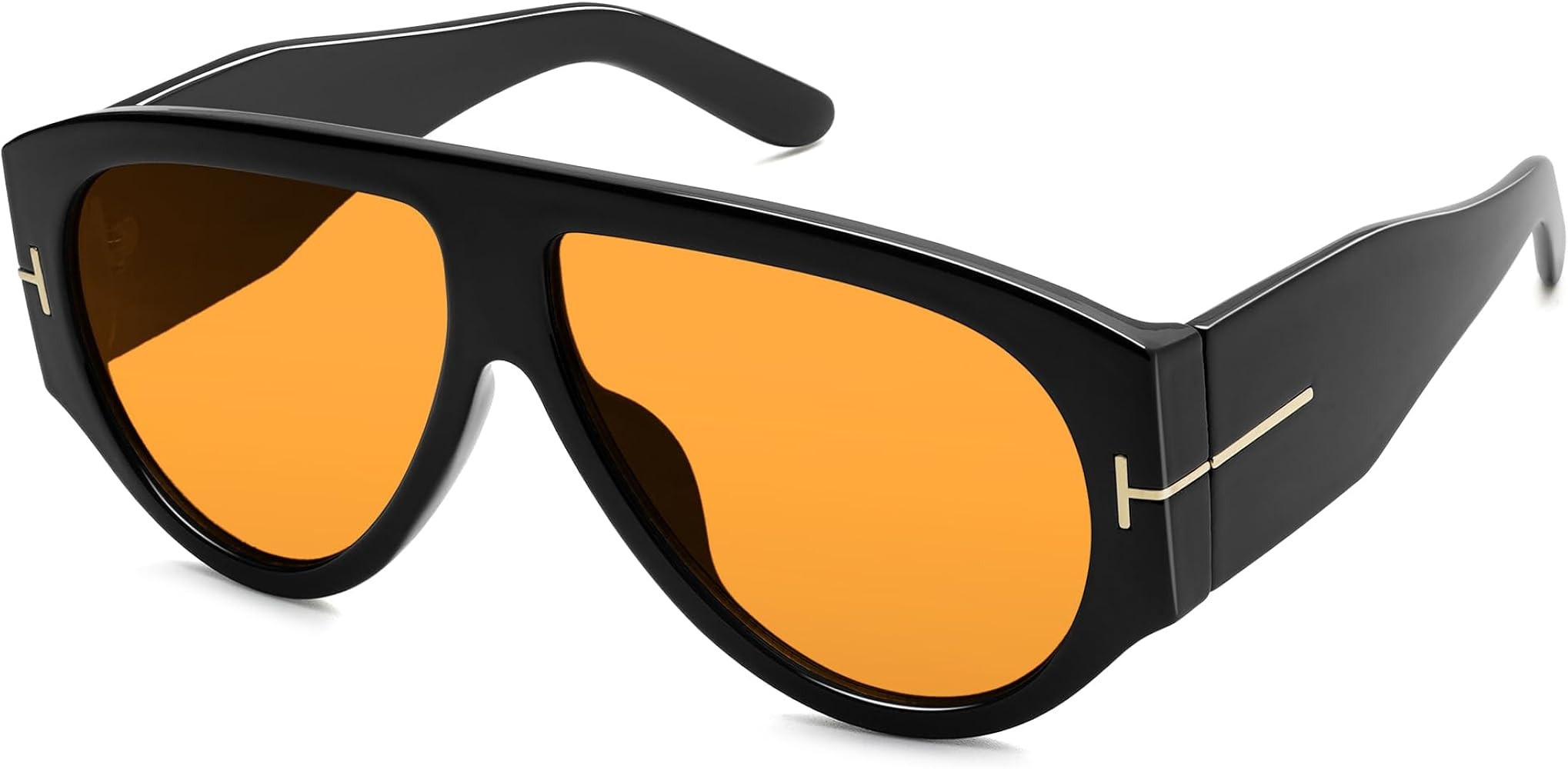 HERJOUR Oversized Retro Aviator Sunglasses Womens Mens 70s Classic Vintage Sun Glasses AR82227 | Amazon (US)