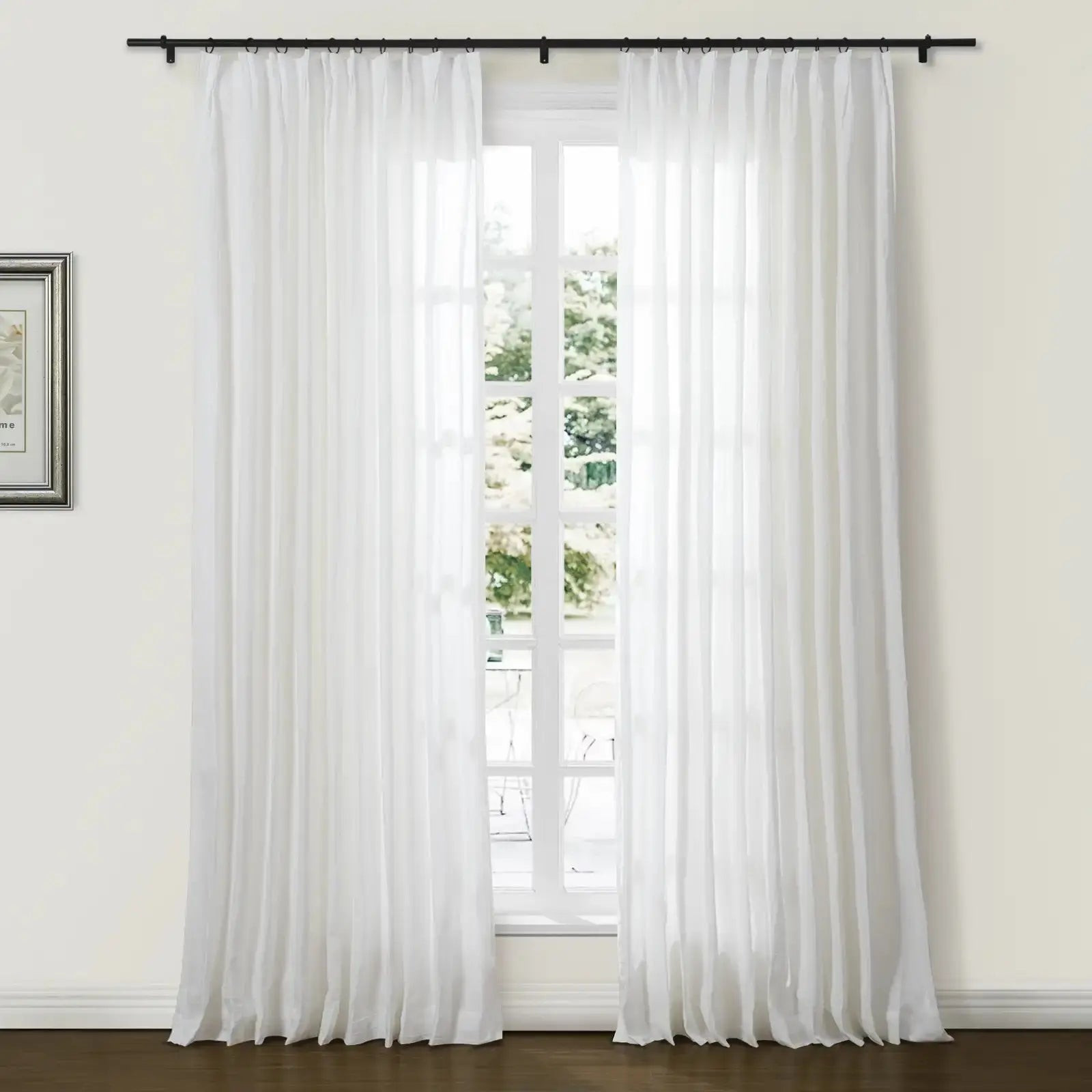Doris 100% Linen Curtain Pleated | TWOPAGES
