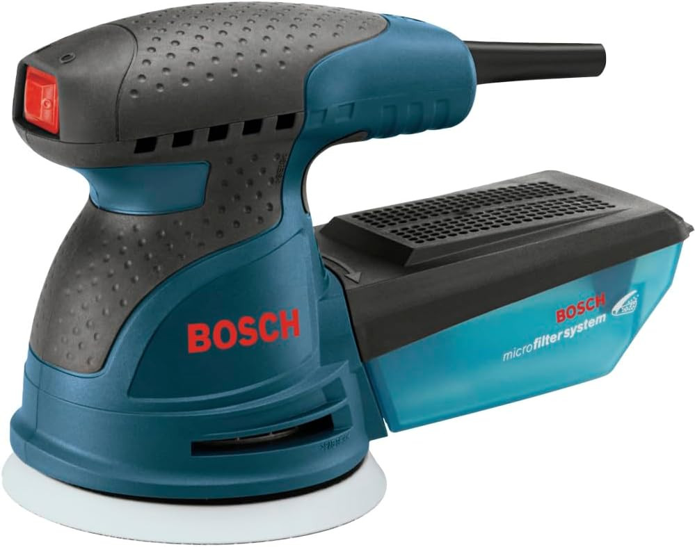 BOSCH ROS20VSC Palm Sander, Variable Speed Random Orbital Sander | Amazon (US)