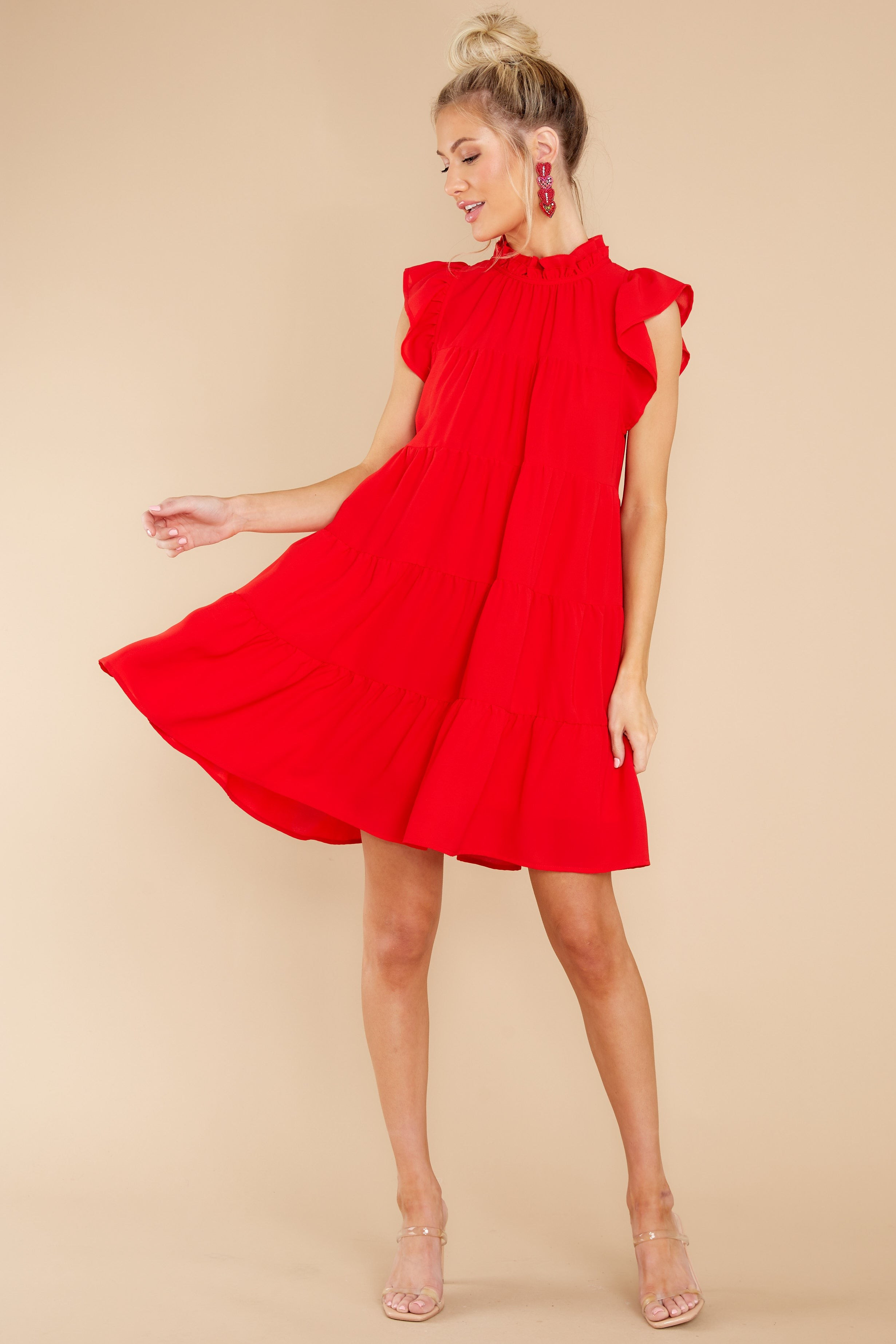 In A Heartbeat Red Dress | Red Dress 