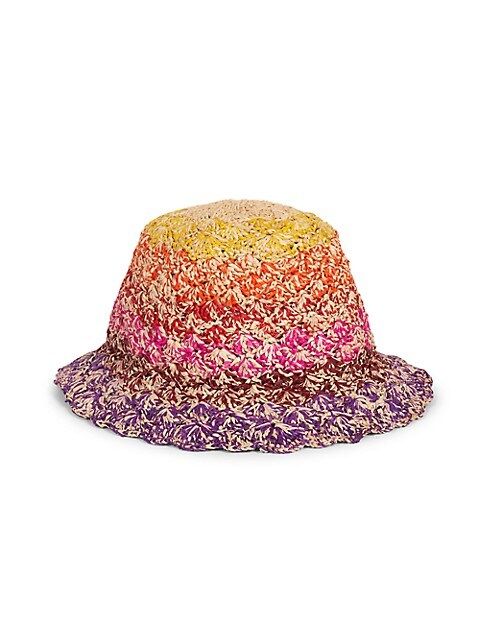 Positano Raffia Bucket Hat | Saks Fifth Avenue