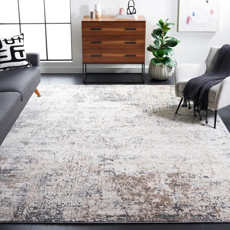 Arusha Performance Ivory/Gray Rug | Wayfair North America