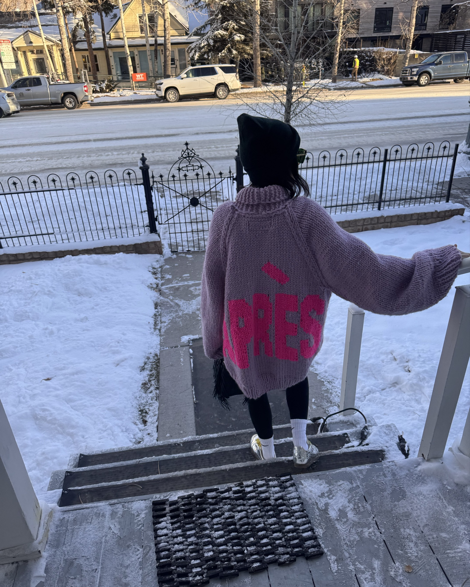 Aprés all day! 

I wore this sweater coat over my favorite black leggings and a black layering top that is less than $15! Also threw on my favorite sneakers for an easy, cozy outfit of the day in Aspen! 

 My sweater coat is by GOGO.. they have it in stock on their website. I found some similar sweaters by that brand and linked them here. 

#LTKootd #LTKSeasonal #LTKdayinmylife