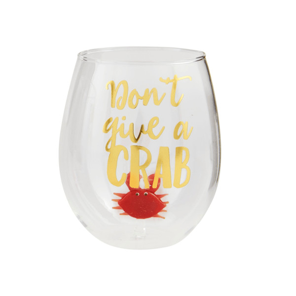 Crab Wine Glass | Mud Pie