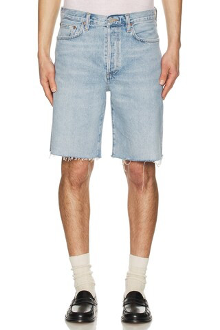 AGOLDE Anson Shorts in Blue | FWRD 