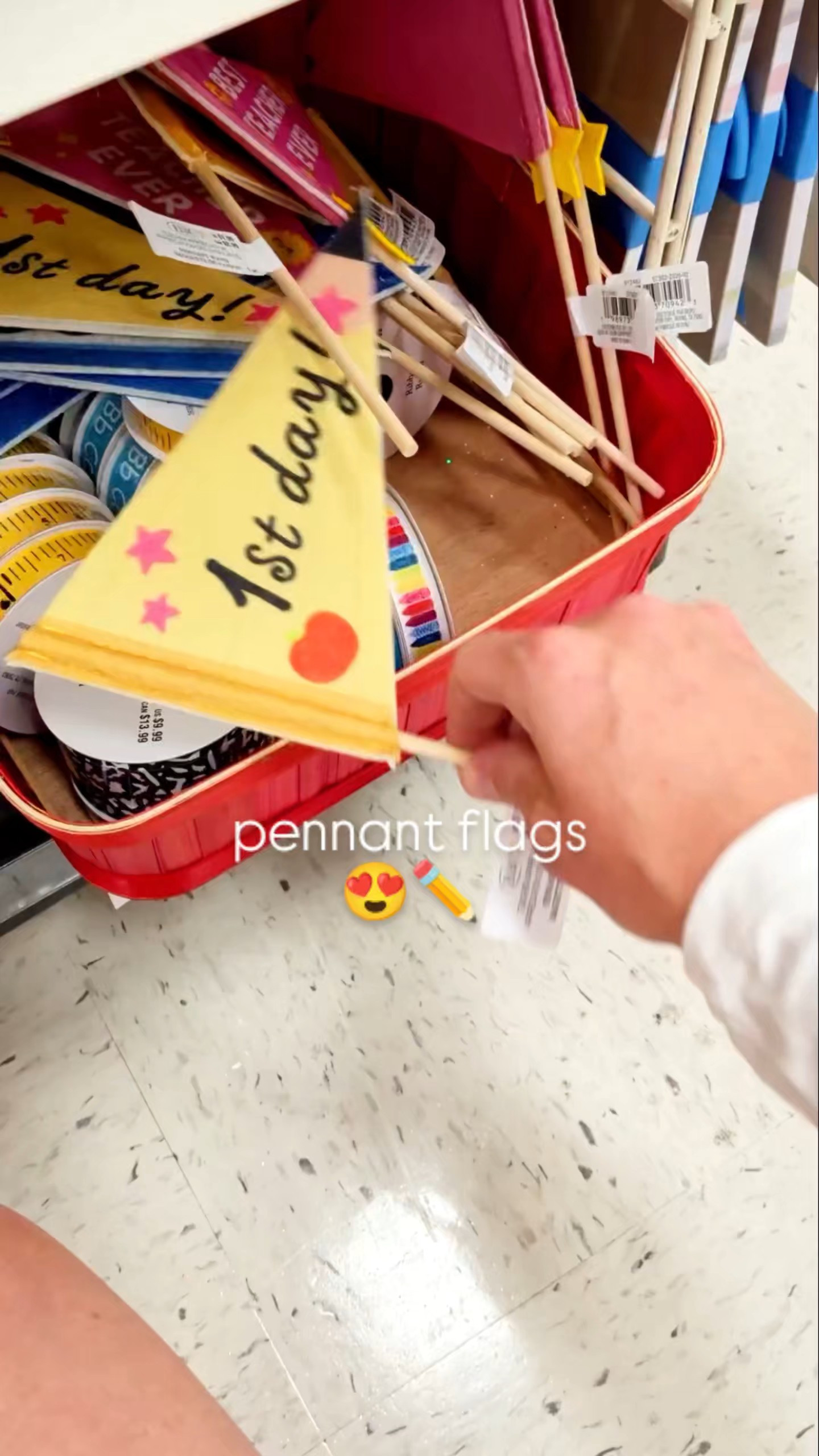 $1.30 for the cutest back to school pennant flags! These are going to go fast!!!!

#LTKdayinmylife #LTKmomlife #LTKKids