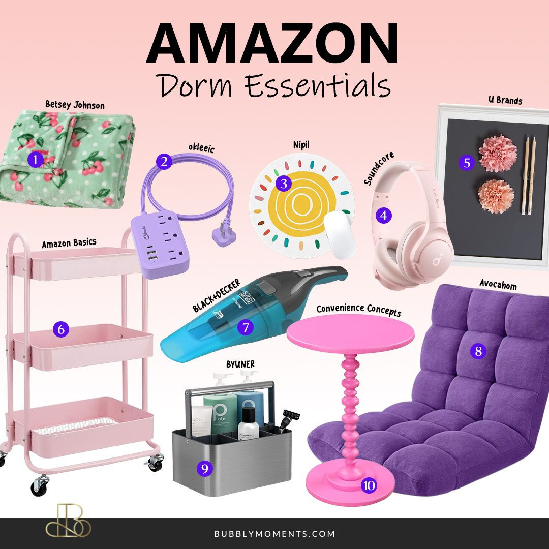 🏠 Dorm room essentials you'll want for college! These Amazon finds can help make your dorm room more organized, comfortable, and ready for everyday student life. From storage solutions and study supplies to room decor and daily essentials, these picks are great for creating a space you'll love. Whether you're moving into a dorm for the first time or updating your current setup, check out these must-have finds. Save this post for later and browse your favorites!
#LTKFinds #LTKStyle #LTKSeasonal #DormEssentials #DormRoom #CollegeLife #StudentLife #BackToSchool #CollegeEssentials #DormDecor #CampusLife #StudySpace #AmazonFinds #AmazonFavorites #Organization #DormLife #CollegeStudent #UniversityLife #SchoolRe 

 