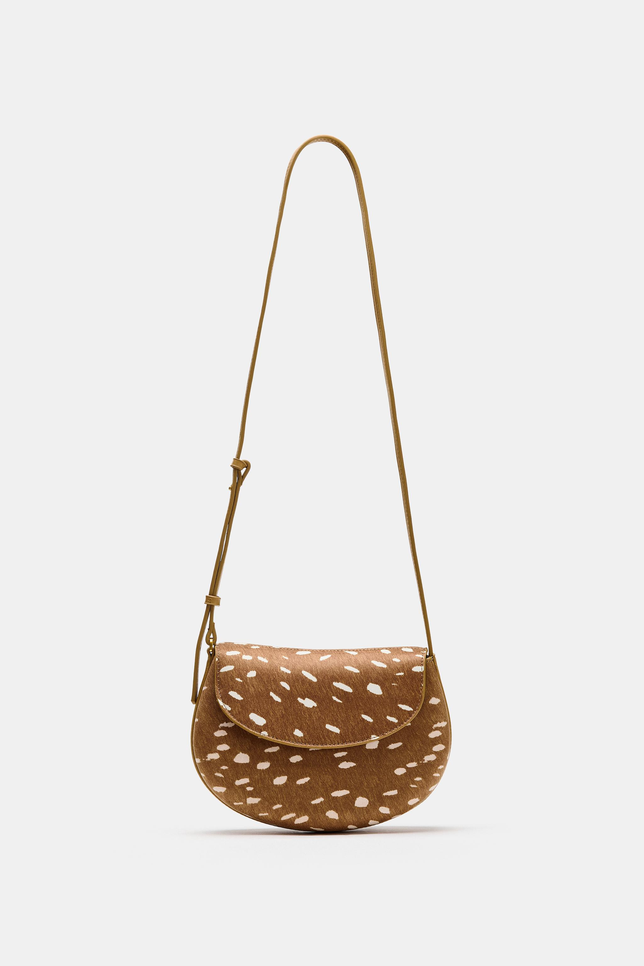 ANIMAL PRINT CROSSBODY BAG | Zara UK