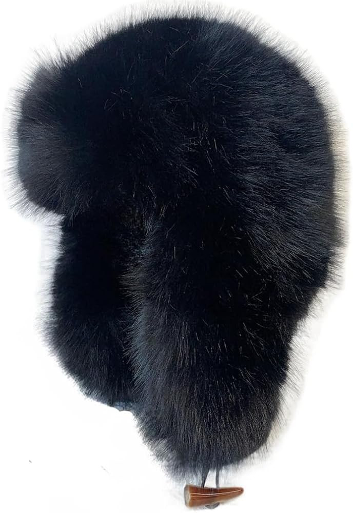 Candy Color Fluffy Bomber Hat Thick Faux Fur Plush Ear Flap Hats Elegant Coldproof Trapper Hat fo... | Amazon (US)