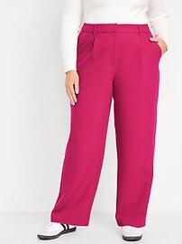 Extra High-Waisted Taylor Wide-Leg Trouser Suit Pants for Women | Old Navy (US)