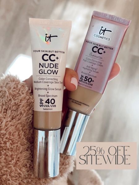 IT COSMETICS Memorial Day SALE! 25% off sitewide *while supplies last. Exclusions apply 

Shade: light 


Beauty. Cc cream. Foundation. Lightweight  

#LTKsalealert #LTKunder50 #LTKbeauty