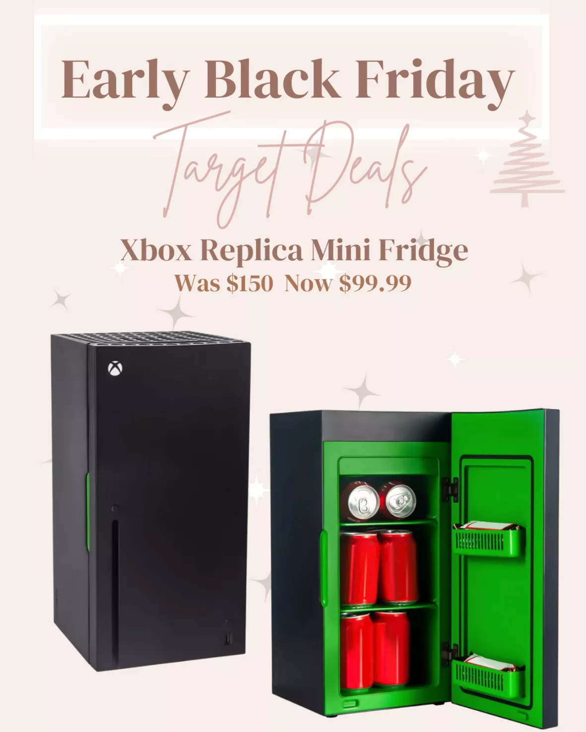 Xbox Series X Replica Mini Fridge : Target
