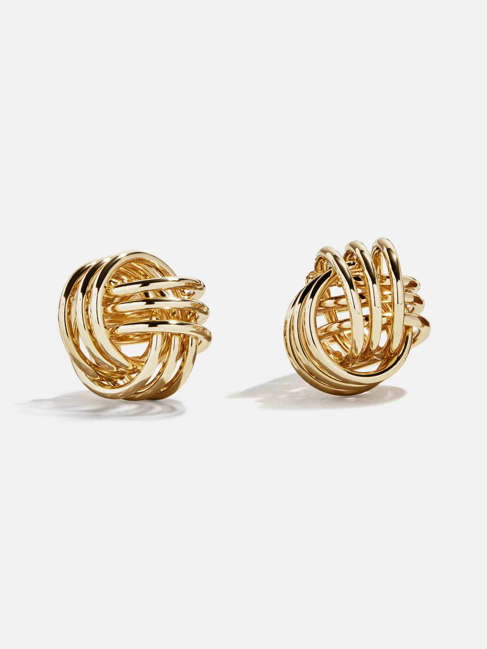 Lennox Gold Knot Earrings - Gold | BaubleBar
