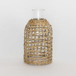 Ezra Rattan Wrapped Carafe | Scout & Nimble