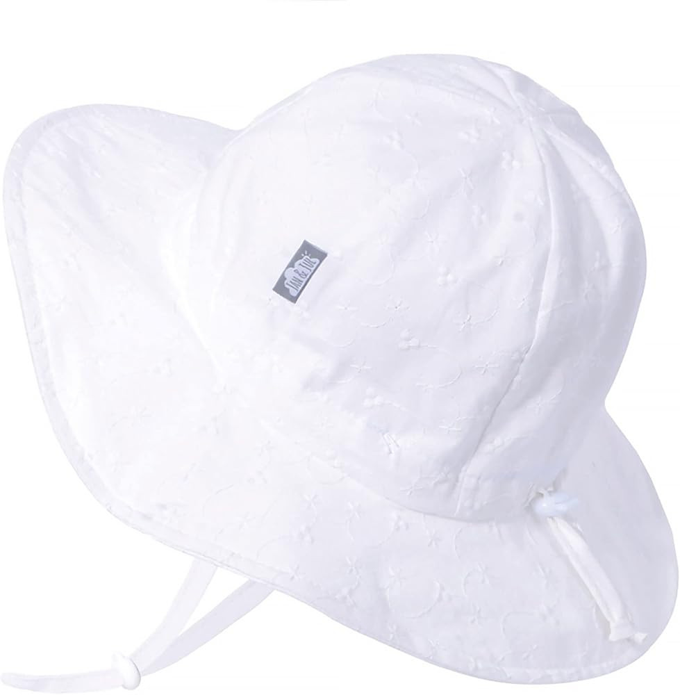 JAN & JUL 50+ UPF Cotton Sun Hat with Wide Brim for Toddlers Girls | Amazon (US)
