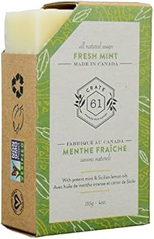 Crate 61, Vegan Natural Bar Soap, Citrus Variety Pack, 6 Pack, Handmade Soap With Premium Essenti... | Amazon (CA)