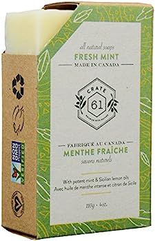Crate 61, Vegan Natural Bar Soap, Citrus Variety Pack, 6 Pack, Handmade Soap With Premium Essenti... | Amazon (CA)
