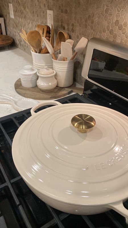 the gift that’s always giving — skip the other brands and gift yourself or a special someone the GOLD standard for cookware made in France! 

I linked a few retailers for you to browse the exclusive colors at select retailers, and quick ship items that will arrive before Christmas! 


#lecreuset #dutchoven #frenchoven #lecreusetcream #lecreusetmeringue #lecreusetdutchoven #lecreusetchefsoven 

#LTKGiftGuide #LTKHoliday #LTKhome