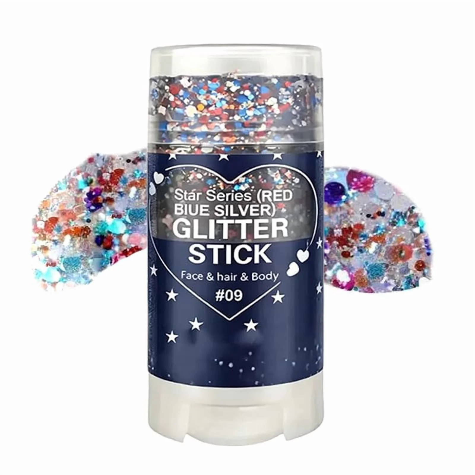 4th of July Glitter Stick, New Red, White & Blue for Independence Day Party, Festival & Fun Holid... | Walmart (US)